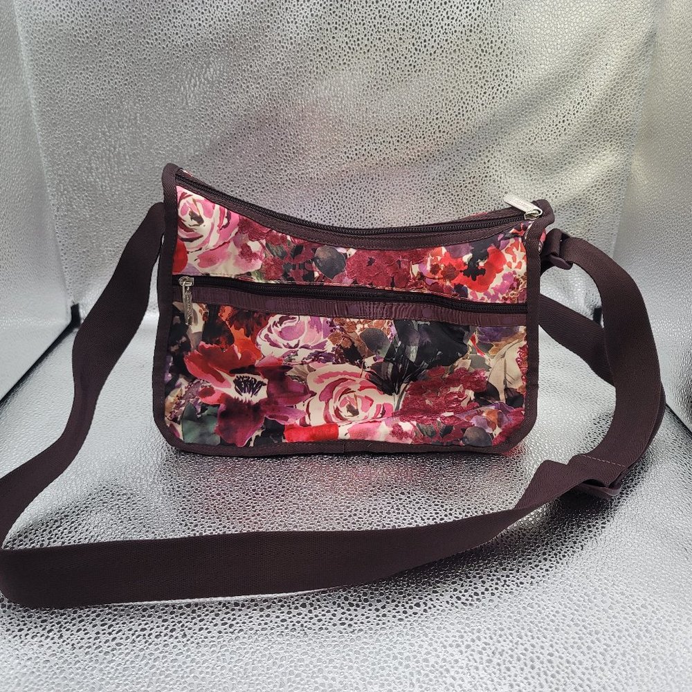 Lesportsac Pink Flower Purse